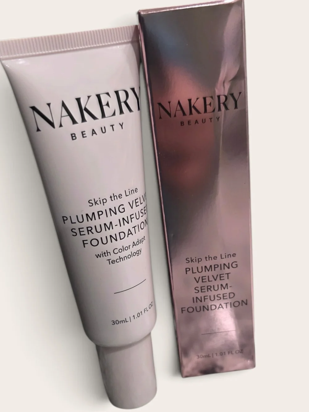 Nakery Plumping Velvet Serum-Infused Foundation - Medium